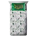Jay Franco Teenage Mutant Ninja Turtles Kids 3-Piece Twin Sheet Set, Microfiber, White, Nickelodeon, 66" (W) x 96" (L)