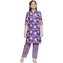Girl’s casual floral design salwar suit set for girls Fancy Girls Kurta Suit Sets