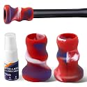 JAYA 2 Pack Bat Knob Taper, Exclusive Installation Lubricant, Easy Installation Bat Knob Taper, Increased Bottom Protection, Ergonomic Design, for Enhanced Grip and Protection