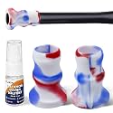 JAYA 2 Pack Bat Knob Taper, Exclusive Installation Lubricant, Easy Installation Bat Knob Taper, Increased Bottom Protection, Ergonomic Design, for Enhanced Grip and Protection