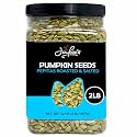 Jaybee's Roasted Salted Pumpkin Seeds 32 oz Shelled Pepitas Premium Snack