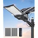 JAYNLT X-13000W Solar Street Lights Outdoor,Commercial Parking Lot Light