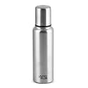 Jaypee Plus EzyPour Stainless Steel Oil Dispenser Bottle with Lid Oil Bottle Spillproof Pourer & Drizzler | Oil can for Kitchen, Silver,| 750ml