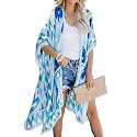 Jayscreate Women39s Breezy Summer Boho Kimonos Sheer