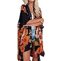 Jayscreate Women39s Breezy Summer Boho Kimonos Sheer