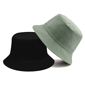jazaa bucket hat for women men teens reversible summer beach sun hat packable fisherman cap for travel outdoor hiking