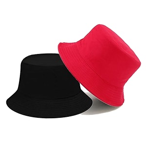 jazaa bucket hat for women men teens reversible summer beach sun hat packable fisherman cap for travel outdoor hiking