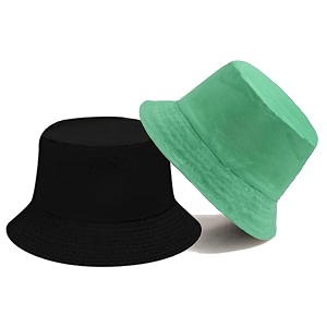 jazaa bucket hat for women men teens reversible summer beach sun hat packable fisherman cap for travel outdoor hiking