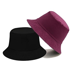 jazaa bucket hat for women men teens reversible summer beach sun hat packable fisherman cap for travel outdoor hiking