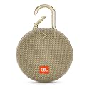 JBL Clip 3, Desert Sand - Waterproof, Durable &amp; Portable Bluetooth Speaker - Up to 10 Hours of Play - Includes Noise-Cancelling Speakerphone &amp; Wireless Streaming
