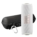 JBL Flip 7 Portable Bluetooth Speaker (White) | Bold Pro Sound with AI Sound Boost, 16-Hour Playtime, IP68 Waterproof &amp; Dustproof, Auracast Multi-Speaker Pairing + Travel Case