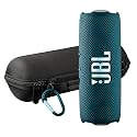 JBL Flip 7 Portable Bluetooth Speaker (Blue) | Bold Pro Sound with AI Sound Boost, 16-Hour Playtime, IP68 Waterproof &amp; Dustproof, Auracast Multi-Speaker Pairing + Travel Case