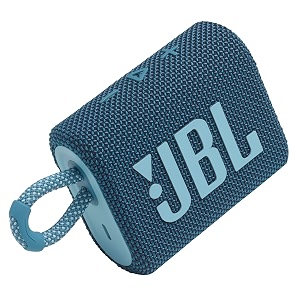 jbl go 3 portable speaker with bluetooth builtin battery waterproof and dustproof feature blue jblgo3bluam