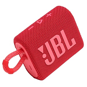 jbl go 3 portable speaker with bluetooth built-in battery waterproof and dustproof feature - red jblgo3redam