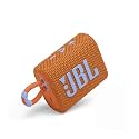 JBL GO 3 Portable Waterproof Bluetooth Speaker - Orange