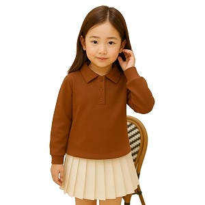 JC JUMMY COUTURE Kids Long Sleeve Polo