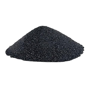 sugar size crystal sand for home garden and aquarium decor aquarium substrate 9kg black
