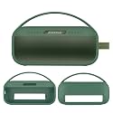 JCHPINE Silicone Cover Case for Bose SoundLink Flex Bluetooth Portable Speaker 1st Gen, Protective Skin Sleeve for Bose SoundLink Flex Speaker Accessories (Only Silicone Case) (Cypress Green)