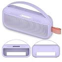 JCHPINE Silicone Cover Case for Bose SoundLink Flex Bluetooth Portable Speaker1st Gen, Protective Skin Sleeve for Bose SoundLink Flex Speaker Accessories (Only Silicone Case) (Purple)