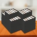 JD FRESH ABS Plastic Cloth Organizer for Storage/Foldable Wardrobe for Clothes/Collapsible Storage Box/Storage Almirah for Organizing Shirts/Pants/Jeans/Dress/Sweaters