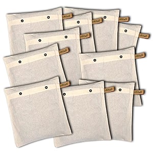 jd fresh 10 pcs saree storage bags wardrobe organizer for storage  saree bag for clothes storage  cloth storage cover set of 10 16x14 inches