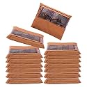 JD Fresh 10 pieces Saree covers for clothes with Zip, Sari Cover bags for saree storage, Saree Bags for wardrobe, Storage Organizer for Wardrobe, Pack of 10 peices, Size 14 x 17 Inch