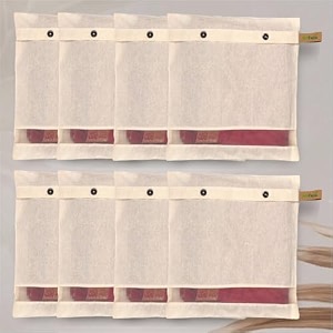 jd fresh 6 pcs cotton saree covers for storage 16 x 14 inch saree bags with zip amp bottom transparent mesh window  saree organiser for wardrobe  breathable cloth bags off white