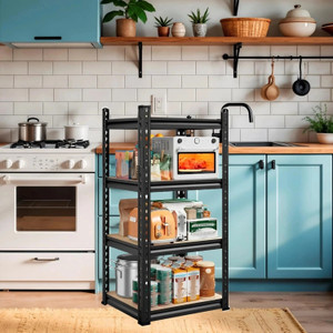 JD FRESH Adjustable Boltless Metal Shelving Unit