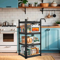 JD FRESH Adjustable Boltless Metal Shelving UnitHeavy