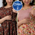 The_JD Women Printed Anarkali Kurta