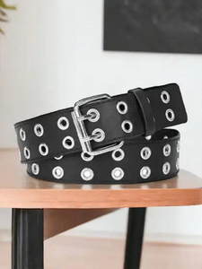 JDL Boys Black Artificial Leather Belt