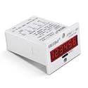 JDM11-6H Electronic Counter 6 Digits LED Digital Display Counter Relay Transducer Count Accumulating Counter (AC110V)
