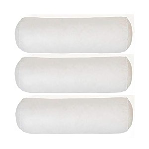 jdx home comfort round bolster set of 3-9x27 inches