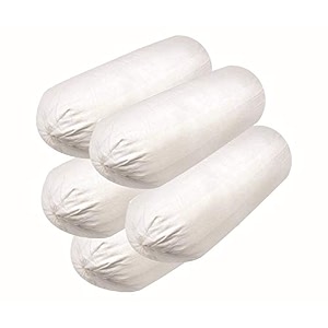 jdx premium 3d quality round bolster set of 5-9x27 inches