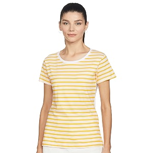 Basic round neck graphic tee