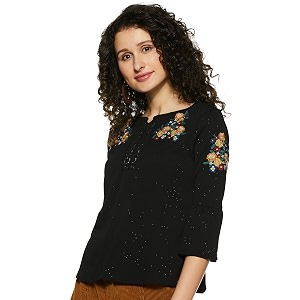 Jealous 21 Womens Floral Regular Fit Top