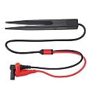 Jeanoko Chip Test Clip, Multimeter Clip, Meter Capacitor Probe Meter Resistance Pen SMD Test Multimeter Clip Capacitance Inductor for Resistor Capacitor Inductors Multimeter