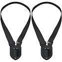 Jecery 1 Set Single Strap Flag Carrier Harness for Parade,Black