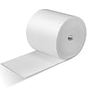 Jecery Adhesive Felt Roll, 1/4" X 6" X 5 Yard, White