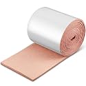 Jecery Adhesive Felt Roll, 1/4" X 6" X 5 Yard, Beige