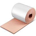 Jecery Adhesive Felt Roll, 1/4" X 6" X 2.5 Yard, Beige