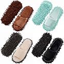 Jecery Microfiber Clean Mop Slipper