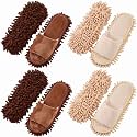 Jecery Microfiber Clean Mop Slipper