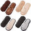 Jecery Microfiber Clean Mop Slipper