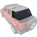 Jeep Wrangler Sun Shade for JL 4 Door Cage Mesh Sunshade