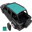 Jeep Wrangler Sun Shade Top for JL 4 Door (2018-2023) Mesh Sunshade Roof