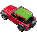 Jeep Wrangler Sun Shade Top for JL 2 Door (2018-2023) Mesh Sunshade Roof