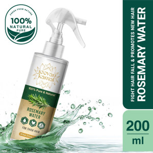 jeevan kamal rosemary water hair spray pure natural hair growth spray for thick hair 200 ml