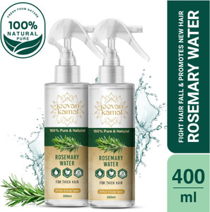 jeevan kamal rosemary water hair spray pure natural hair growth spray for thick hair 400 ml