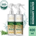 Jeevan Kamal Rosemary Water Hair Spray, Pure Natural Hair Growth Spray for Thick Hair (400 ml)